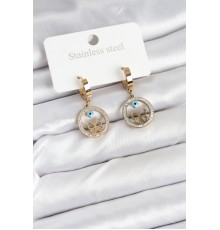 316L Çelik Halka Kadın Küpe - TJ-BKP11228