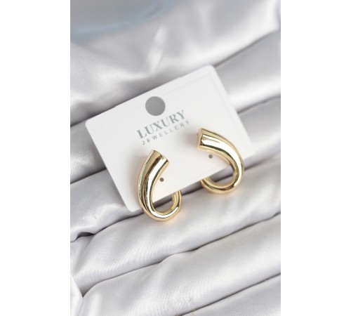 Vintage Model Gold Renk Kadın Küpe - TJ-BKP11313