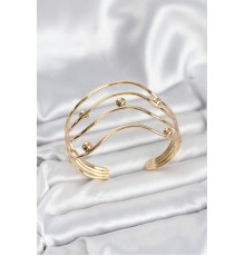 Pirinç Gold Renk Kadın Bileklik - TJ-BB8054