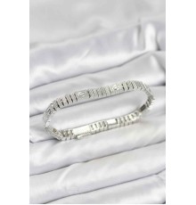 Gümüş Renk VIP Seri Bileklik - TJ-BB8077