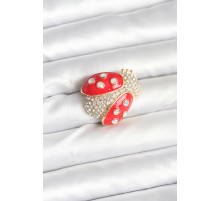 Uğur Böceği Model Broş - TJ-BR462