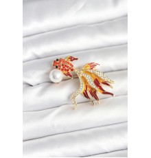 Japon Balığı Model Broş - TJ-BR468