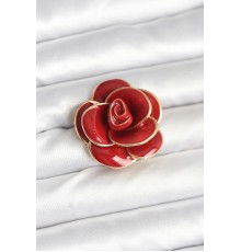 Kırmızı Gül Model Broş - TJ-BR471