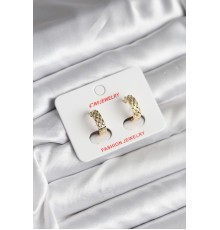 14K Gold Renk Kaplama CM Kadın Küpe - TJ-BKP11416