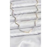 VIP Seri Zikzak Model Kadın Kolye TJ-BKO10760