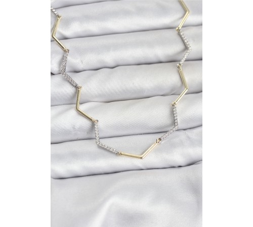 VIP Seri Zikzak Model Kadın Kolye - TJ-BKO10760