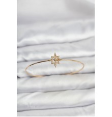 Kutup Yıldızı Model Gold Renk Bileklik - TJ-BB8144