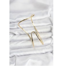 Gold Renk Pirinç El Bileziği - TJ-BB8145