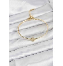 Yonca Model Gold Renk Kadın Bileklik - TJ-BB8232