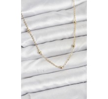 CM Gold Renk Top Zincirli Kadın Kolye TJ-BKO10915