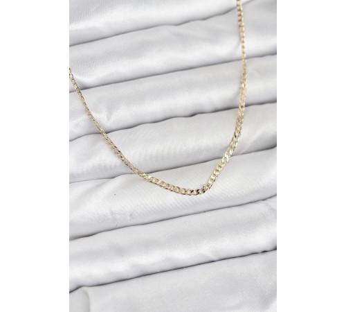 CM 14K Gold Renk Pirinç Zincir Model Kadın Kolye - TJ-BKO10917