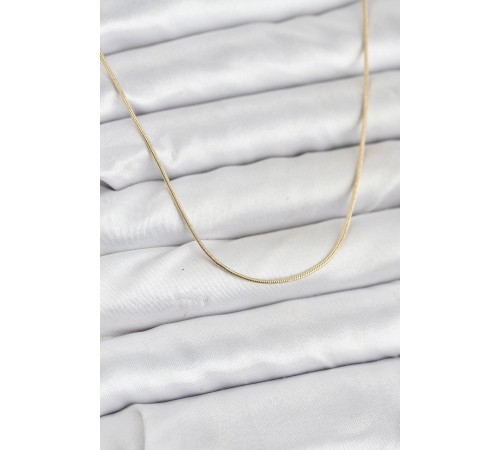 CM 14K Gold Renk Yılan Zincir Model Kadın Kolye - TJ-BKO10922