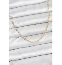 CM 14K Gold Renk Kalp Zincirli Kadın Kolye - TJ-BKO10924