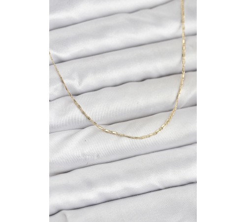 CM 14K Gold Renk Kesme Model 60 cm Kadın Kolye - TJ-BKO10931