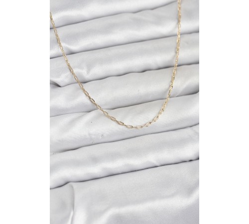 CM 14K Gold Renk Ataç Zincir Model 60 cm Kadın Kolye - TJ-BKO10934