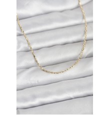 CM 14K Gold Renk Zincirli 60 cm Kadın Kolye - TJ-BKO10938