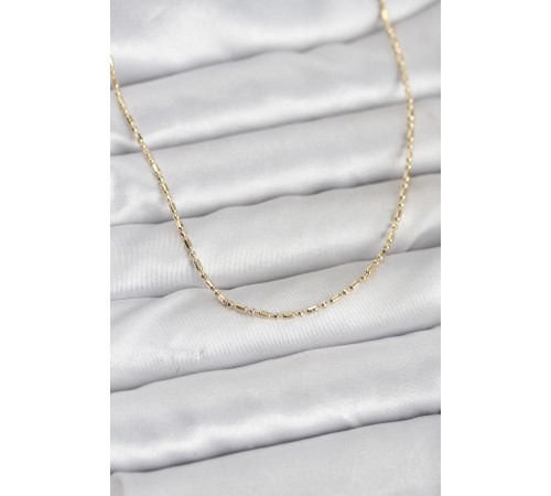 CM 14K Gold Renk Zincirli 60 cm Kadın Kolye - TJ-BKO10938