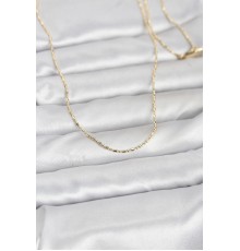 CM 14K Gold Renk Parçalı Topçuk Model 60 cm Kadın Kolye - TJ-BKO10948