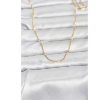 CM 14K Gold Renk Puntalı Model 60 cm Kadın Kolye TJ-BKO10961