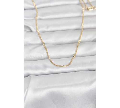 CM 14K Gold Renk Puntalı Model 60 cm Kadın Kolye - TJ-BKO10961