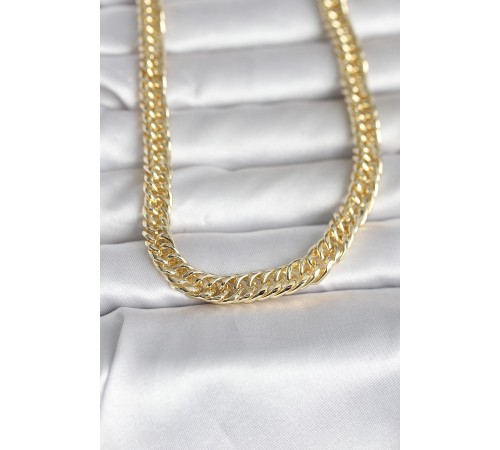 CM 14K Gold Renk Kalın Zincir Model 60 cm Kadın Kolye - TJ-BKO10998