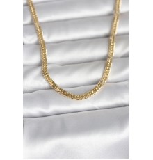 CM 14K Gold Renk Zincir Model 45 cm Kadın Kolye - TJ-BKO11004