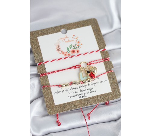 Marteniçka Bileklik 3'lü Uğur Böcekli Model - TJ-BB8308