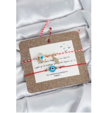 Marteniçka Bileklik 2'li Caretta Caretta ve Nazarlı Model - TJ-BB8315