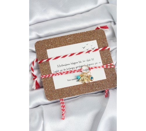 Marteniçka Bileklik 2'li Kırlangıç ve Nazarlı Model - TJ-BB8316