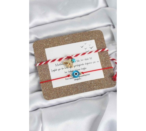 Marteniçka Bileklik 2'li Nazar ve Kırlangıç Model - TJ-BB8318