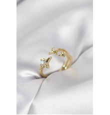 Minimal Kutup Yıldızı Model Gold Renk Kadın Yüzük - TJ-BYK4135
