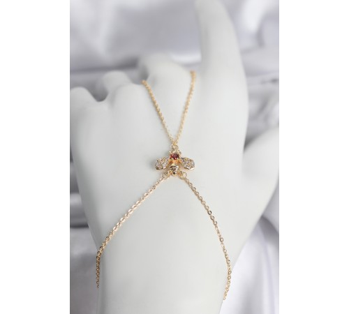 Pirinç Gold Renk Sinek Model Kadın Şahmeran - TJ-SN761