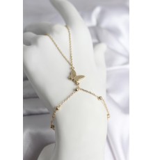 316L Çelik Gold Renk Model Kadın Şahmeran - TJ-SN740