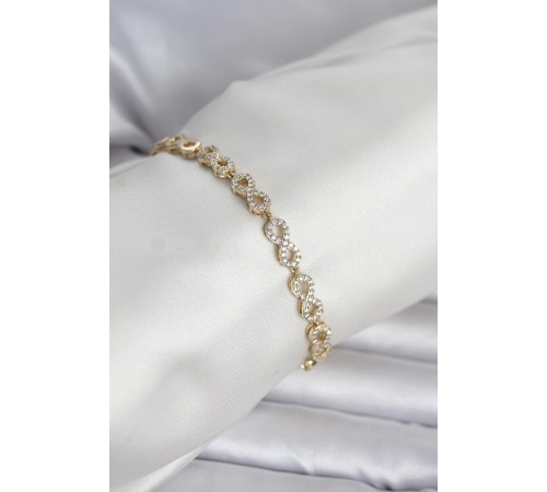 Xuping Zirkon Taşlı Sonsuzluk Model Kadın Bileklik - TJ-BB8412