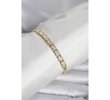 Xuping Model Zirkon Taşlı Gold Renk Kadın Bileklik - TJ-BB8415