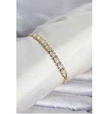 Xuping Model Zirkon Taşlı Gold Renk Kadın Bileklik - TJ-BB8415