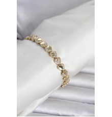 Xuping Kalp Model Gold Renk Kadın Bileklik - TJ-BB8436