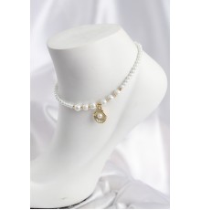 Beyaz İnci İstiridyeli Model Halhal - TJ-HH1670