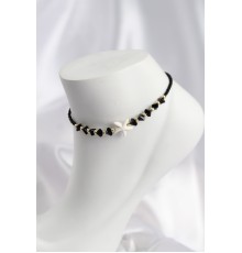 Siyah Renk Deniz Yıldızı Motifli Halhal - TJ-HH1674