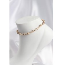 Koyu Renk Doğal Deniz Kabuğu Model Halhal - TJ-HH1688