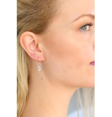 Ş Harf Bayan Küpe - TJ-BKP4864-KS