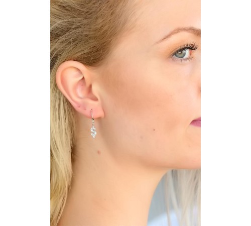 Ş Harf Bayan Küpe - TJ-BKP4864-KS