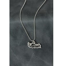 Atatürk İmzalı Metal Erkek Kolye - TJ-ERK921-KS