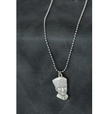 Atatürk Figürlü Metal Erkek Kolye - TJ-ERK945-KS