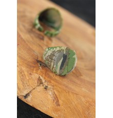 Kamuflaj Desenli Ayarlamalı Erkek Yüzük - TJ-EY273-KS