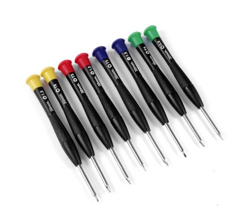 8 Parça Saatçi Tornavidası Saklama Kutulu