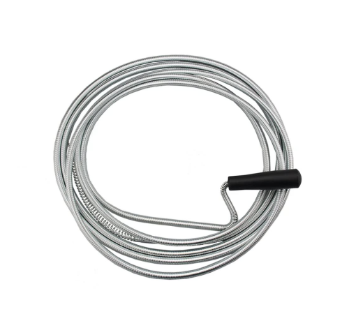 Gider Açma Teli 8 M - Lavabo Küvet ve Duş Tıkanıklığı İçin Profesyonel Spiral
