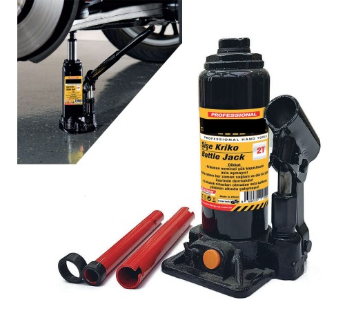 2 Ton Şişe Kriko Paslanmaz Gövde SKY4099