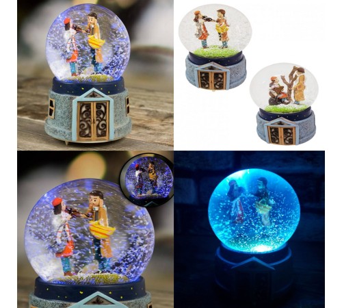 Büyük Boy Pilli Kar Küresi