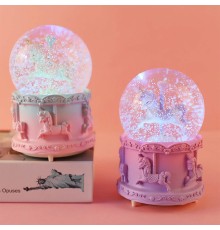 Orta Boy Unicorn Kar Küresi